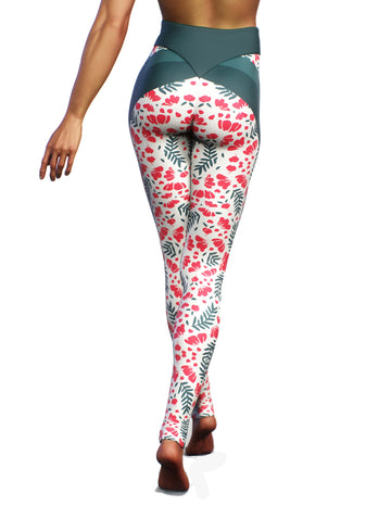 Compassion Christmas Tights-High waisted leggings-bootysculpted